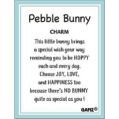 Pebble Bunny Charm (assorted)