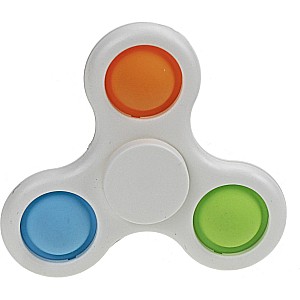 Fidget Spinner with Press and Pop    (assorted)