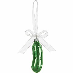Christmas Pickle Ornament In Window Gift Box