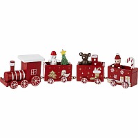 Christmas Train Figurine - Sm.