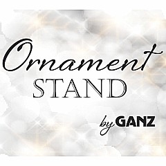 Silver Ornament Stand