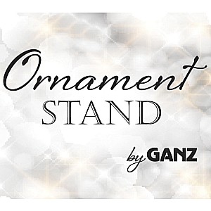 Silver Ornament Stand