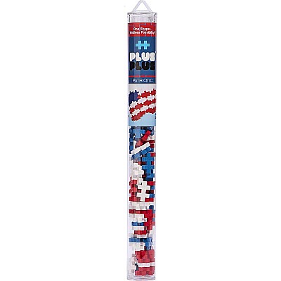 Plus-Plus Tube - Patriotic Mix