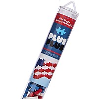 Plus-Plus Tube - Patriotic Mix