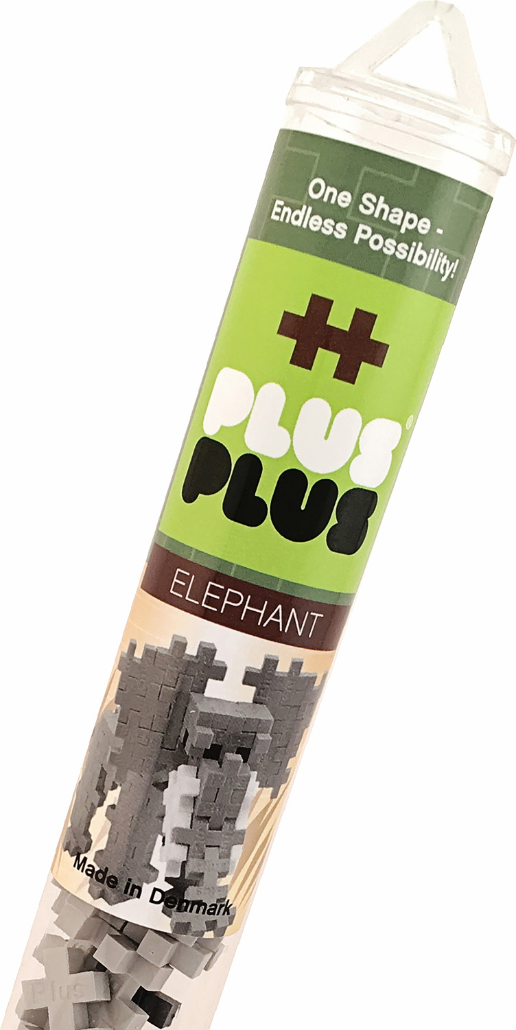Plus Plus Tube - Elephant - A2Z Science & Learning Toy Store
