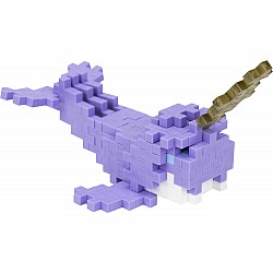 Plus-Plus Tube - Narwhal - 70 Pieces