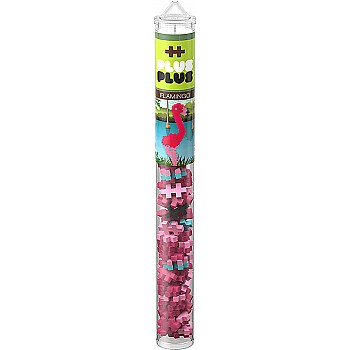 Plus-Plus Flamingo (70 Piece Tube)