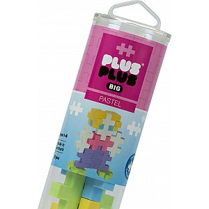 Plus-Plus BIG - 15 pc Tube Pastel