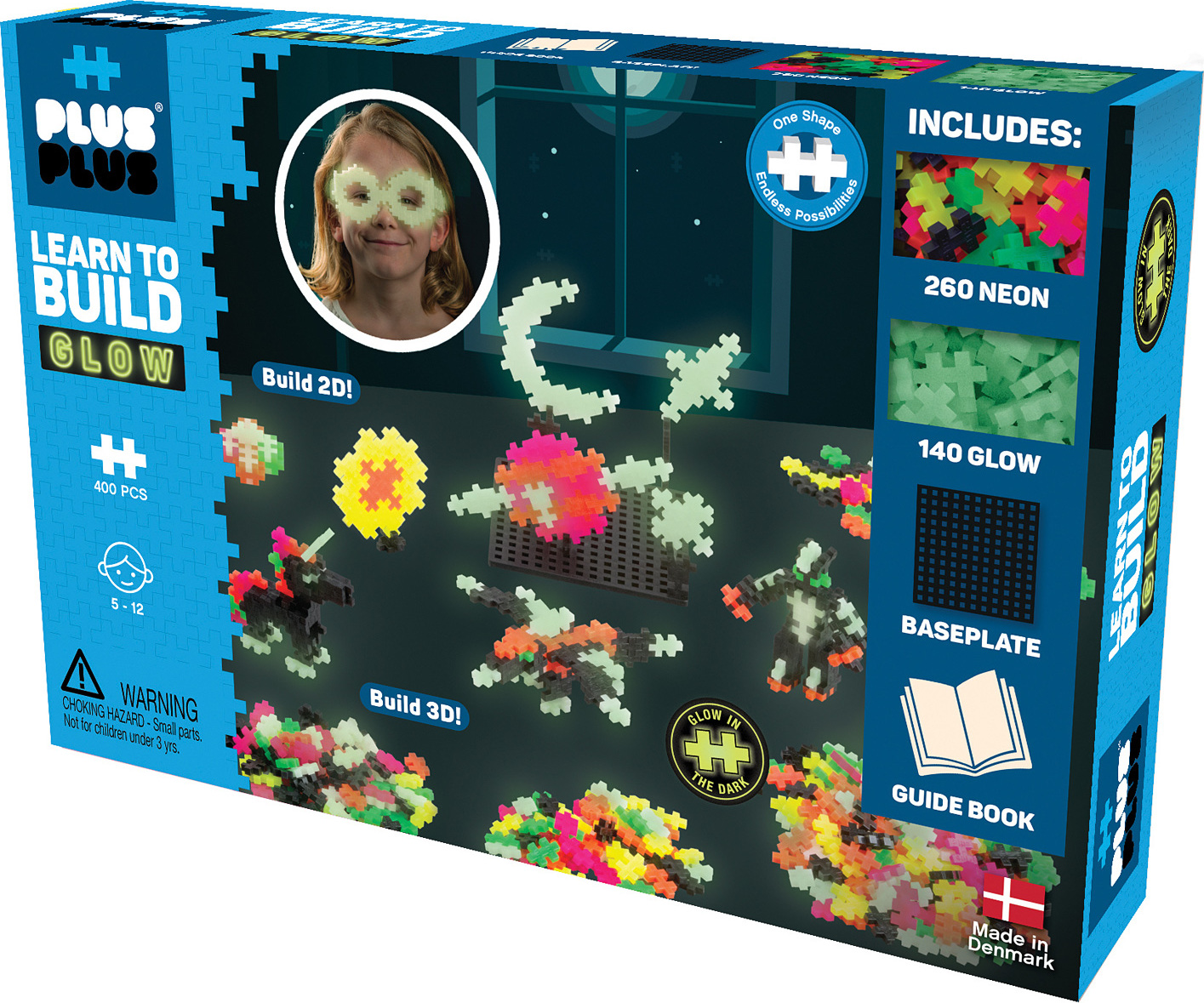Set Learn To Build - Glow - The Toy Box