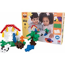 Plus-Plus BIG Learn to Build! Basic Mix (60 Piece Set)