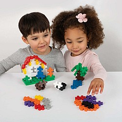 Plus-Plus BIG Learn to Build! Basic Mix (60 Piece Set)