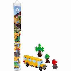 Plus-Plus School Bus (70 Piece Tube)