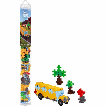 Plus-Plus School Bus (70 Piece Tube)