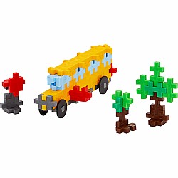 Plus-Plus School Bus (70 Piece Tube)