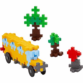 Plus-Plus School Bus (70 Piece Tube)