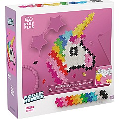 Plus-Plus Puzzle By Number - 250 pc Unicorn