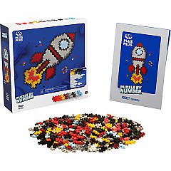 Plus-Plus Puzzle By Number - 500 pc Rocket