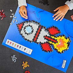 Plus-Plus Puzzle By Number - 500 pc Rocket