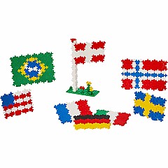 Plus-Plus Learn to Build - Flags of the World