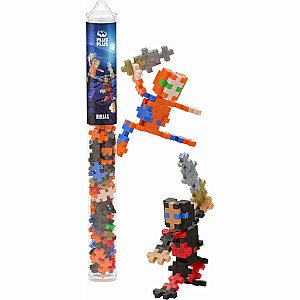 Plus-Plus Tube 70pc - Ninjas