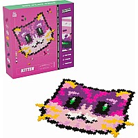 Plus-Plus Puzzle by Number - 500 pc Kitten