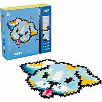 Plus-Plus Puzzle By Number - 500 pc Puppy