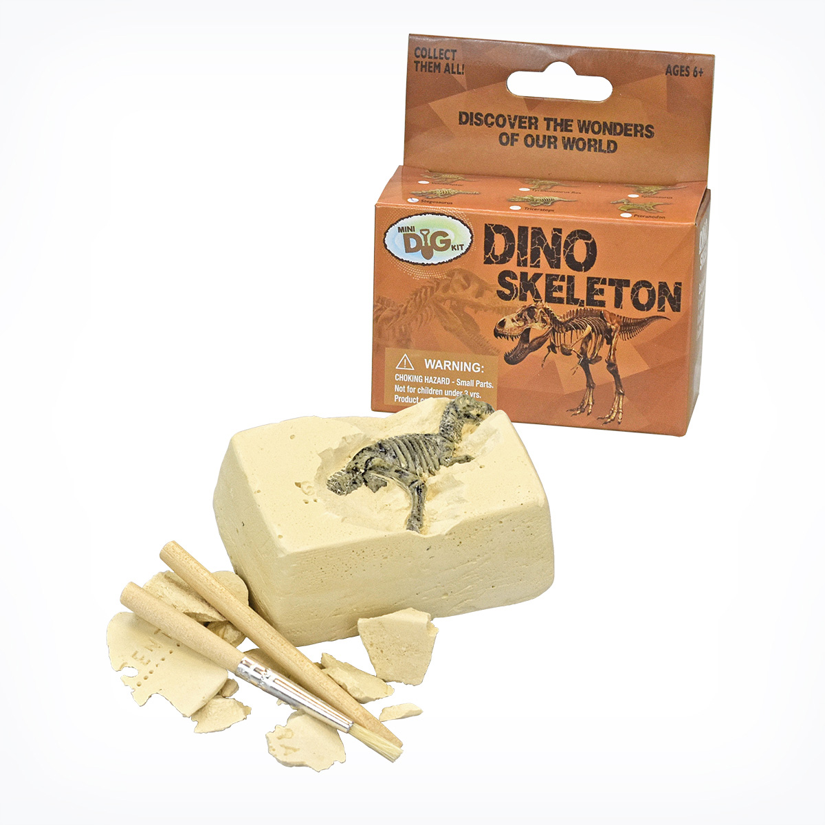 GeoCentral Excavation Dig Kit Dino Skull 