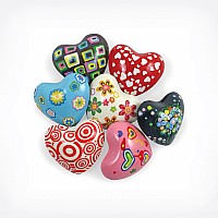 Single Chime Heart Assorted Colors