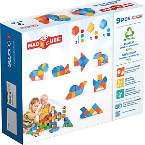 Magicubes Shapes Recycled 9 pcs