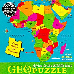 Geopuzzle Africa and Middle East