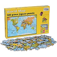  500 pc HEMA World Puzzle
