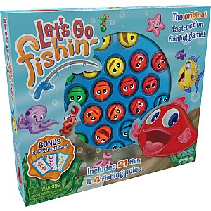 Let's Go Fishin' Combo Game (With Bonus Go Fish Card Game)