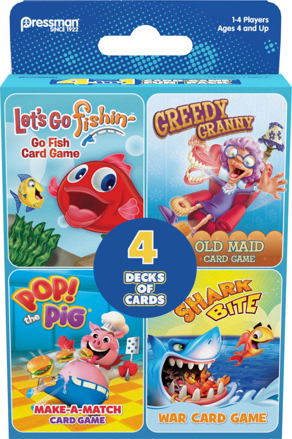 Classic Card Games 4-in-1 Set - The Toy Box Hanover