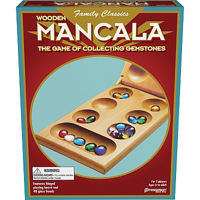 Mancala  Wooden Folding Set