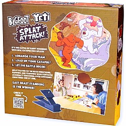 Big Foot vs Yeti Splat Attack!