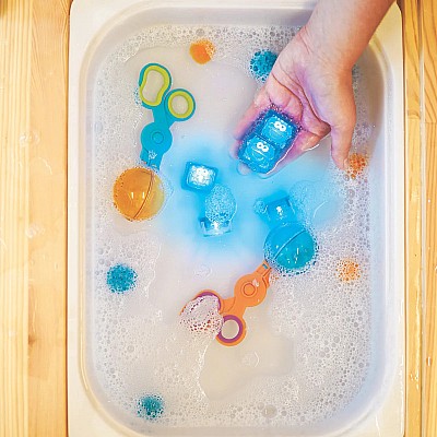 Glo Pals Light-Up Cubes (Cookie Monster)