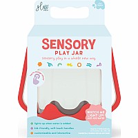 Sensory Play Jar (Coral)