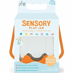 Sensory Play Jar (Orange)