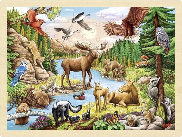 Puzzle - North American Wilderness