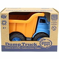 Green Toys Dump Truck Blue and Orange