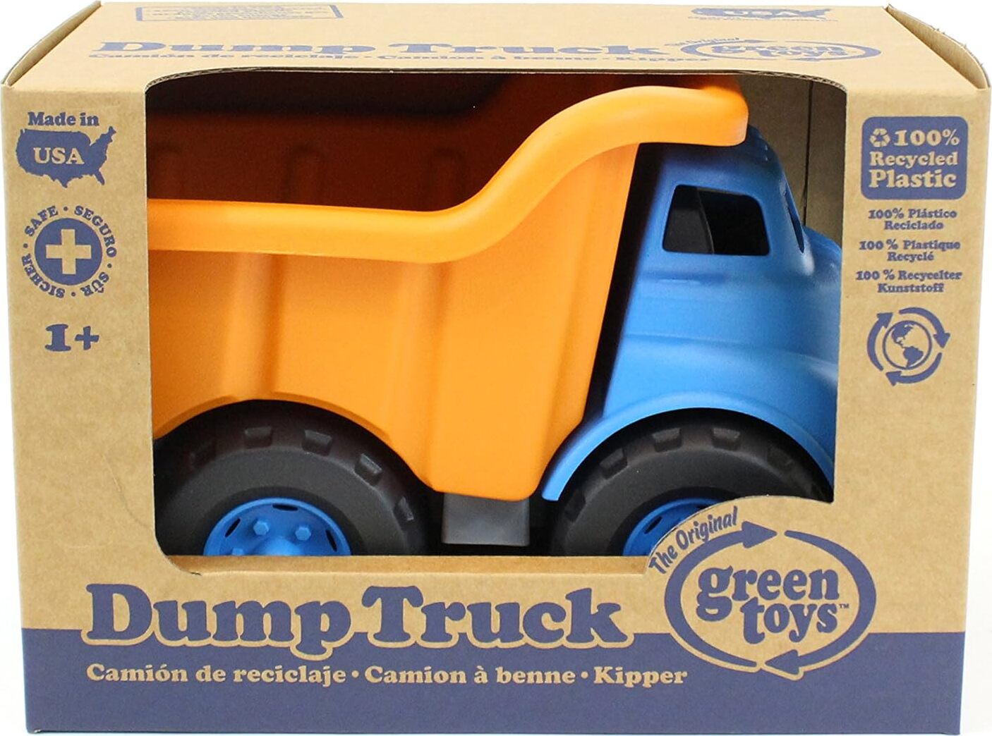 Dump Truck - Blue and Orange