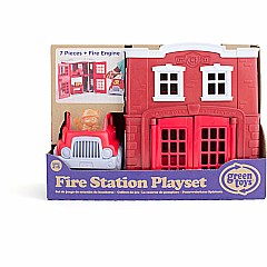 Green Toys Fire Station Playset