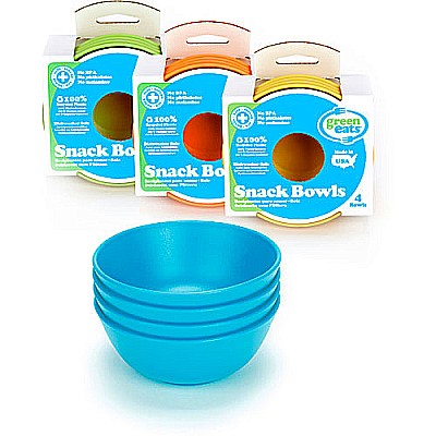 Green Eats Snack Bowl - 4 per set - Assorted Case (3/color)