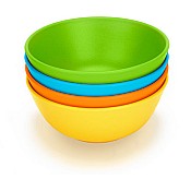 Green Eats Snack Bowl - 4 per set - Assorted Case (3/color)
