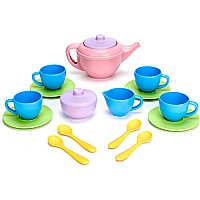 Green Toys: Tea Set (Pink)