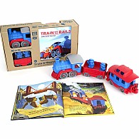 Green Toys Train and Book Set