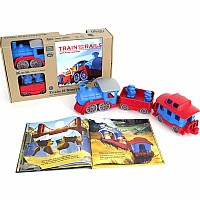 Green Toys Train and Book Set