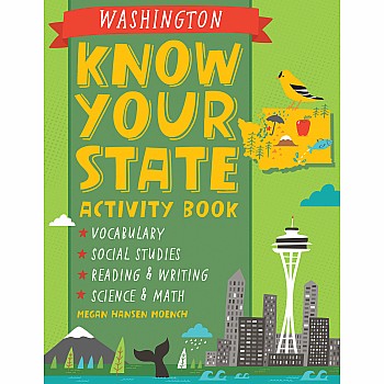 Know Your State Activity Book Washington