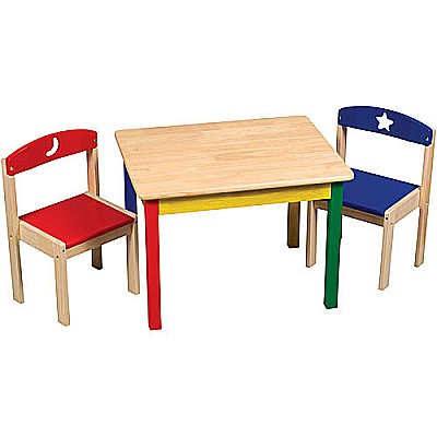 Moon Stars Table and Chair Set