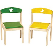 Moon  Stars Extra Chairs (set of 2)